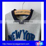 Autumn Fashion Top Quality Boys Clothing Pullover Basic Sweatshirt Clothing Flocking Design thumbnail-3