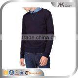 Mens Stylish Blank Black Hoodie Sweatshirt, Pullover Sweatshirt for Teens thumbnail-1