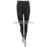 Black Tight Yoga Panties Seamless Leggings Elastic Brand Women Fitness Legging thumbnail-1