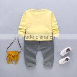 100% Cotton Autumn and Spring Baby Clothes and Boys Hoodies Sets thumbnail-4