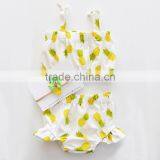S17449A Summer Girls Outfits Boutique Clothing Set Matching Children Clothing Sets thumbnail-3