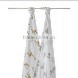 Muslin Swaddle Blanket Baby Blanket Muslin Baby Cotton Blanket Organic Cotton Baby Blankets Custom thumbnail-1