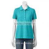 China Wholesale Women Bulk Blank Polo T-shirt thumbnail-1