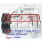 Trator CNH / Case / New Holland / Valtra T-180 Auto ac Compressor With Valve DENSO 10P15 10P15C 8 Ears 8pk thumbnail-1