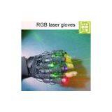 RGB laser gloves with 7pcs laser (3pcs Green +2PCS Red +2PCS Violet Blue)stage gloves for DJ Club/Party show