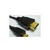 Supply Micro HDMI(D TYPE） TO HDMI A Cable Description
