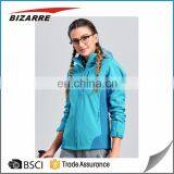 Womens High Quality Cheap Windbreaker Waterproof Softshell Jacket thumbnail-1