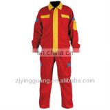 100% Cotton Twill Fabric Long Sleeves Safety Work Coverall Meet EN471 Class3,ANSI/ISEA Standard