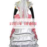 Fantasia Anime Lolita-Custom Made Black Butler Kuroshitsuji Ciel Phantomhive Pink Lolita Dress Anime Cosplay Costume C0282 thumbnail-5