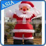 Funny Inflatable Christmas Decorations Inflatable Santa With Camper thumbnail-1