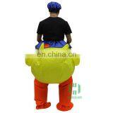 HI CE Hottest Wholesale Inflatable Costumes for Kids Lovely Yellow Duck Costume for Sale thumbnail-2