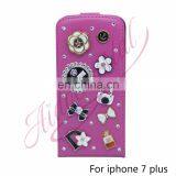 2016 New Customized Cute Best Leather Flip Cover Phone Case for Apple IPhone 7 7 Plus Skin thumbnail-2