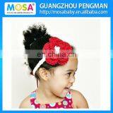 Crochet Toddler Girl Hair Band ,Children Headwear ,Girl Photo Props thumbnail-4