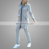 2017 Newest muslim women sportswear wholesale tracksuit for ladies