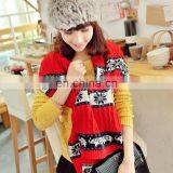 2014 fashion style acrylic elephant design pashmina(M11--2)