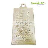 Simple Hot Design Silver Medal , Custom Large Metal Medal for Music Circles Use thumbnail-1