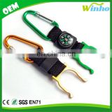 Winho Carabiner Water Bottle Clip with Compass