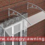 House Door Window Sunshade Rain Aluminium Aluminum Diy pc Polycarbonate Awning Canopy Canopies Shelter Canopies Awnings Cover Shield thumbnail-3