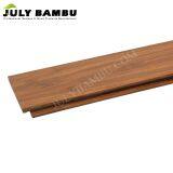 China Factory Caramel Strand Woven Bamboo Flooring Click Lock Laminated Bamboo Wood Flooring for Indoor thumbnail-1