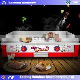 Big Capacity Multifunctional Griddle Cooking Machine Hotel Kitchen Equipment of Gas Griddle Machine/teppanyaki Table thumbnail-6