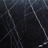 Manufacture Chinese Black Marble Nero Marquina Marble Tile for Sale