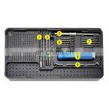 China Manufacture Medical Bone Surgery 1.5/2.0mm Maxillofacial Plates Instrument Set Orthopedic Surgical Implants