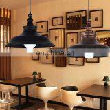 China Suppliers Vintage Lighting Retro Iron Shade Single-head Industrial Pendant Lamp/ Chandelier/droplight