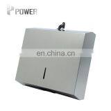 Stainless Steel m Fold Wall Mount Toilet Seat Hygienic Paper Dispenser thumbnail-3