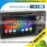 Erisin ES2027A 7" Android 4.4.4 Car DVD with GPS for A3 S3 RS3