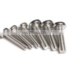 Standard GB818 Din7985 Cross Pan Head Machine Screw Stainless Steel 304