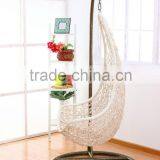 New Trend PE Rattan Swing Chair UV-resistant and Waterproof Wicker Rattan Chair PRC14831 thumbnail-1