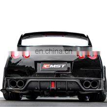 Body Kit for Nissan Gtr R35 Front Bumper Rear Bumper Wide Flare Carbon Fiber Rear Diffuser Side Skirts Bonnet Trunk Spoiler thumbnail-5