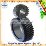 Changzhou Machinery Custom Helical Bevel Gear / Herringbone Gear Assembly Transmission Parts Gear for Paper Shredder thumbnail-6