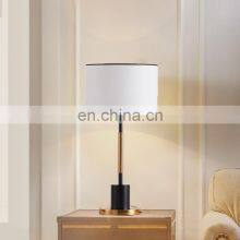 Simple European Style Home Table Lamp Lighting Bedroom Decoration Metal Gentle Eye Protection Dimmable Table Lamps thumbnail-2