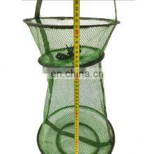 Good Quality Nylon Fishing Net Basket Folding Fishing Cage thumbnail-5