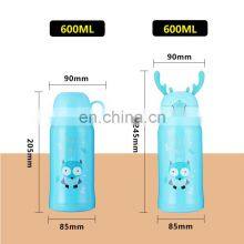 High Quality 600ml Stainless Steel Kids Water Bottle thumbnail-2