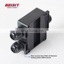 Electronic Control Box IP67 With Terminal Block And Cable Gland Assembly For Power Control System thumbnail-4