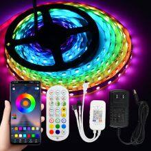 Hot Selling Smart Voice Control Flexible RGB Strip IP65 12-24v With Remote Control thumbnail-5