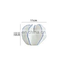 Скандинавский современный керамический вазон в форме карамболы. Искусственный горшочек для цветов. Керамический вазон для украшения интерьера дома thumbnail-5