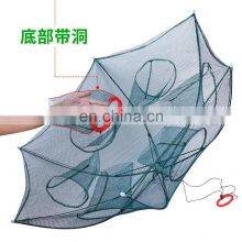 JOHNCOO Portable Foldable Shrimp Crab Baits Cast Mesh Multi-holes Fishing Net Set thumbnail-3
