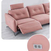 Multifunctional First-Class Space Sofa Italian Minimalist First Layer Cowhide Large Apartment Living Room Functional Sofa Combination thumbnail-4