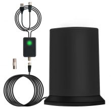 High quality tv indoor antenna Amplified HD Digital Indoor Adapter Coax Cable TV Antenna with F Connector