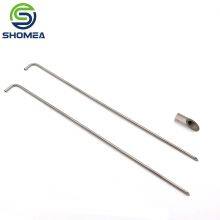 Shomea Customized 304/316 small diameter Medical Grade open end bent needle