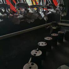 Zhongshan Rotary Disc Sandblasting Machine Continuous 16 Station Non Stick Pot Processing Rough Surface, Descaling Products thumbnail-3