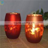 Wholesale Cheap Bulk Laser Glass Candle Holder