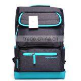 Canvas School Backpack Laptop Backpack 600D Backpack Europe Korea Fashion Backpack thumbnail-2