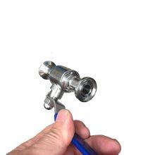 1/2 Inch Sanitary Ball Valve Suitable for 12.7 Steel Pipe Clamp Chuck, 25.4 Manual Ball Valve, 304 Stainless Steel Straight-through Quick-install Valve thumbnail-3