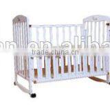 Wooden Baby Swing Cot thumbnail-1