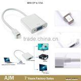 MINI DP TO VGA DisplayPort HDTV Converter Cable Adapter thumbnail-6