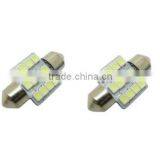 2X Aqua Blue 12SMD 1.25" 31mm LED Bulbs DE3175 DE3022 Car Interior Lights LC-1 thumbnail-2